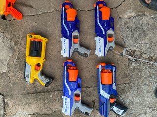 Lote 10 Pistolas Nerf