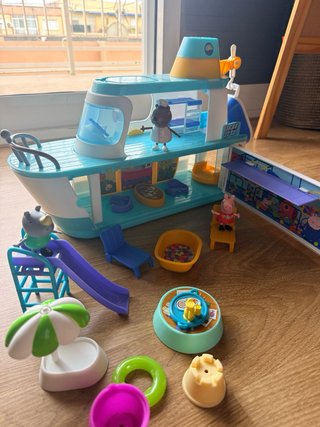 Crucero Peppa Pig con accesorios