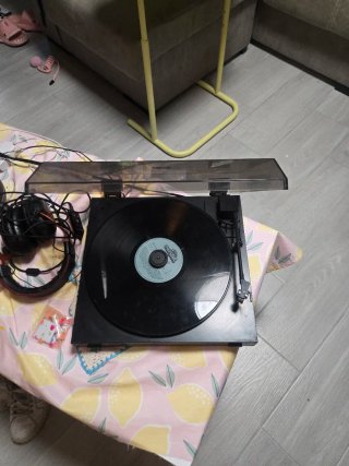 Reproductor Vinilo Samsung Negro