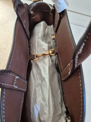 Bolso Zara gris y Marrón