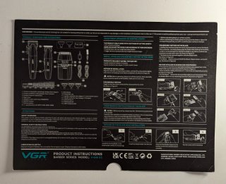 Kit Barbería VGR V-001 3 en 1 + Capa
