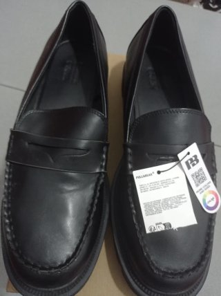 Mocasines Pull&Bear Ortholite negros nuevos