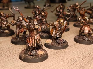 MESBG Ejército Mordor Horda Pintado