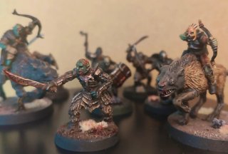 MESBG Ejército Mordor Horda Pintado