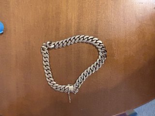 Cadena Cubana 14K Oro