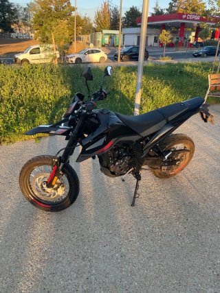 Malaguti XSM 125 Supermotard Negra