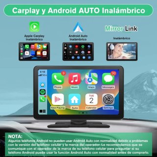 Pantalla de Coche 9 pulgadas CarPlay/Android