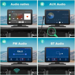 Pantalla de Coche 9 pulgadas CarPlay/Android