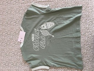 Camiseta Nike Tenis Mujer Verde Claro