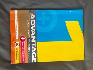 Advantage Student's book. Bachillerato 1