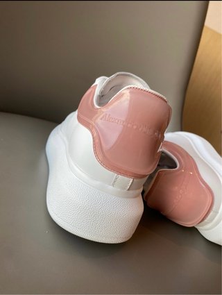 Alexander McQueen Zapatos Blanco y Rosa