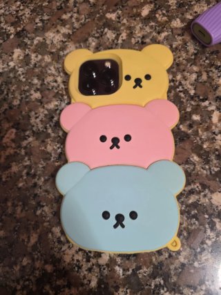 Cover iPhone 13 Pro Max Orsetto Giallo