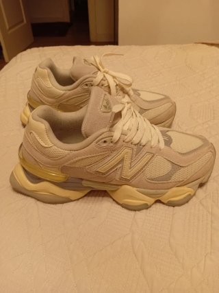 Zapatillas New Balance 38 Gris/Amarillo