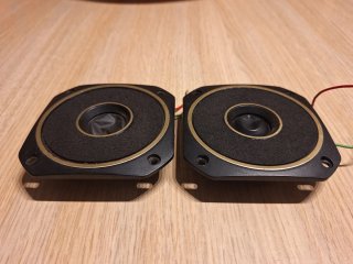2 Technics Tweeter y 2 marantz Tweeter (4 unidades