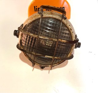 Foco Rinder antiguo de traztor