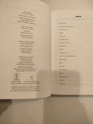 Danza de dragones primera edición