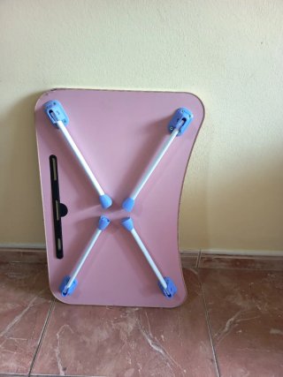 Mesa plegable para desayuno