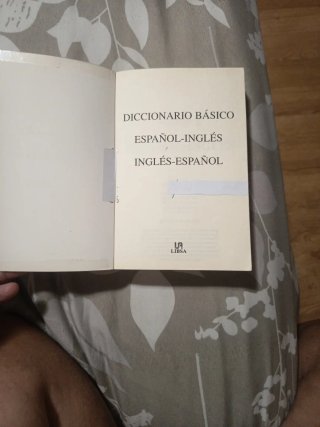 Diccionario Basico Español-Ingles,Ingles-Español