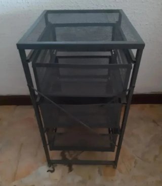 Organizador de cocina/oficina metálico