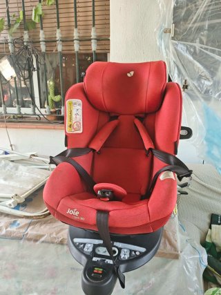 Silla coche Joie 360º Roja