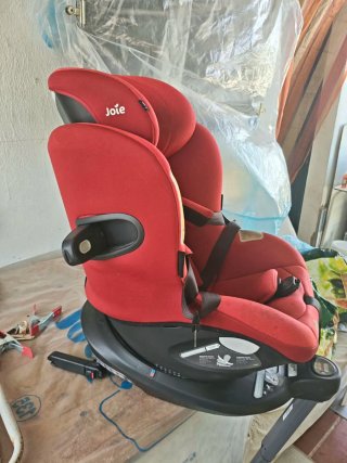 Silla coche Joie 360º Roja