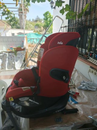 Silla coche Joie 360º Roja