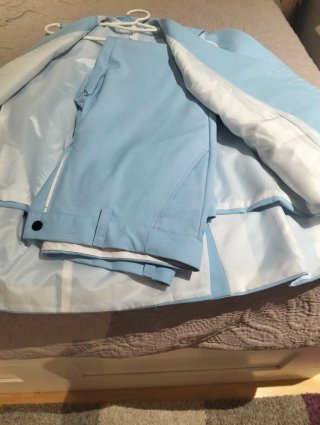 Traje de hombre Jules azul claro Diseño moderno