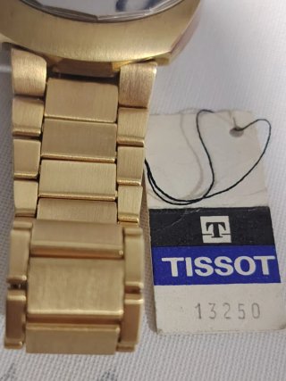 Reloj Tissot Automático Vintage Oro/Plata