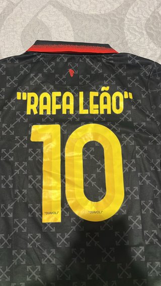 Camiseta Puma Diavoli Off-White Negra Verde