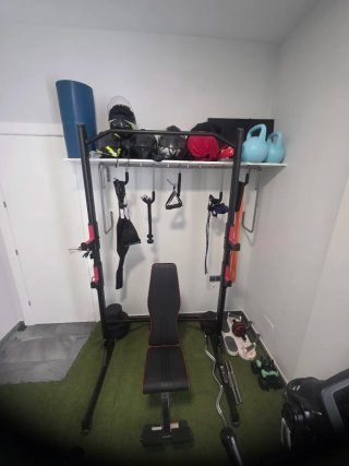 Gimnasio multifuncional en casa