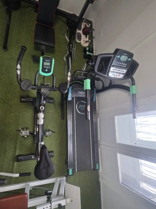 Gimnasio multifuncional en casa