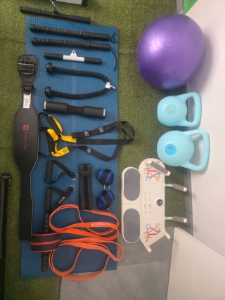 Gimnasio multifuncional en casa