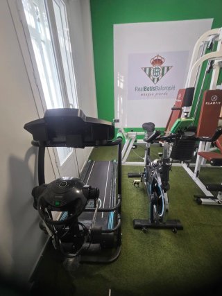 Gimnasio multifuncional en casa