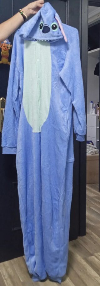 Pijama Stich Talla Única Azul