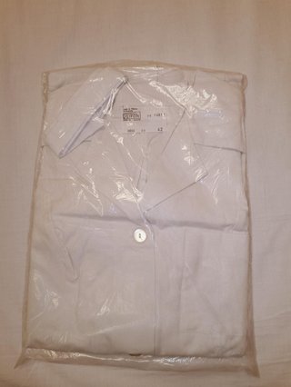 Bata blanca talla 42