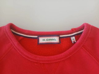 Sudadera El Ganso niño roja, talla 12-14