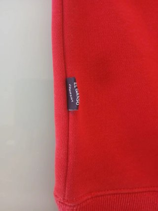 Sudadera El Ganso niño roja, talla 12-14