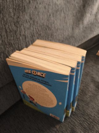 Colección de libros de los once del 1 al 4