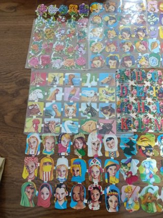 Oferta!!!Láminas de cromos troquelados