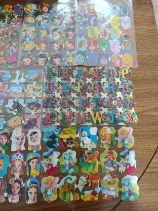 Oferta!!!Láminas de cromos troquelados
