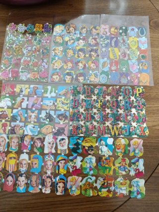 Oferta!!!Láminas de cromos troquelados