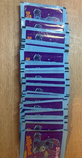 Stitch Super Scrapbook Panini Cromos