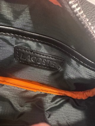Bolsa Lacoste preta