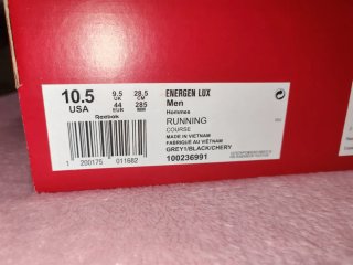 Zapatillas Reebok Gris y Rojo Talla 44