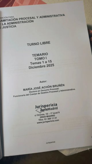 Libros Oposiciones Tramitación Procesal 2026