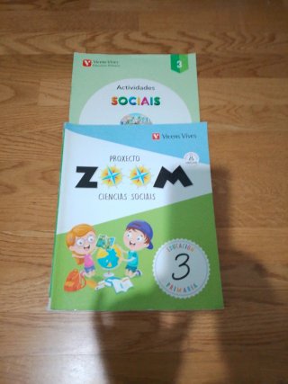 Lote de libros de texto de 3 de educación primaria