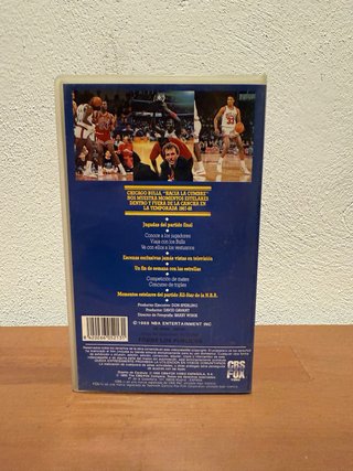 VHS Chicago Bulls Michael Jordan Español