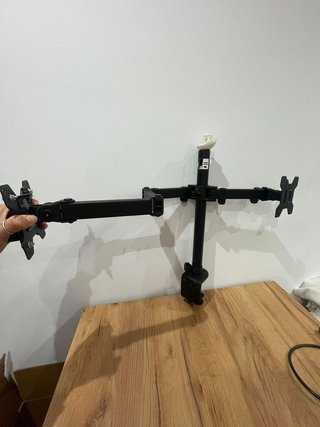 Soporte doble articulado para 2 monitores/pantalla