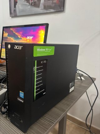 Ordenador sobremesa Acer Negro