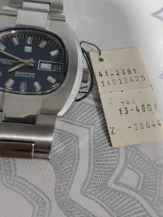 Reloj Tissot Seastar Automático Azul
